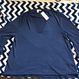 Quarter length Francesca’s shirt NWT